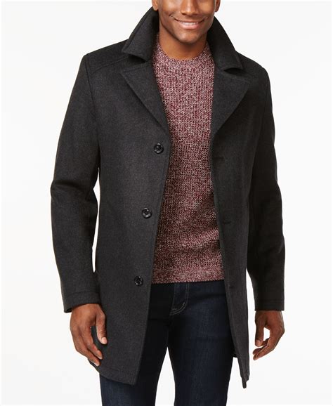 macys michael kors slim fit coat with detachable men|macy's Michael Kors women's jacket.